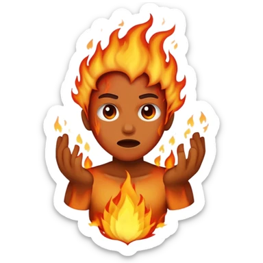 I light my global teacher on fire sticker