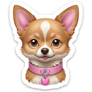 pretty chihuahua sticker