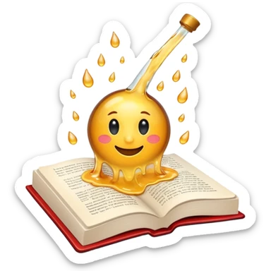 genera un libro que en la portada diga " liquide sticker