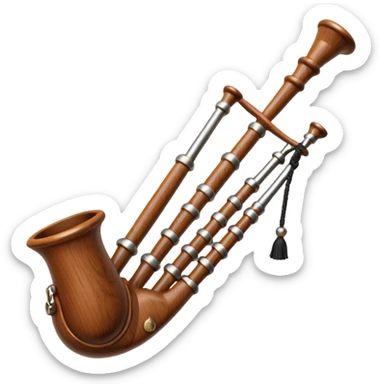 bagpipes sticker