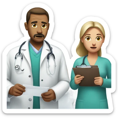 Upon arrival patient reported  sticker