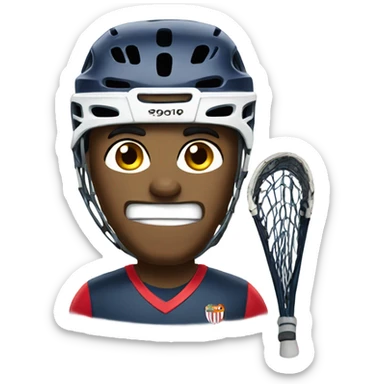 Speaking Spanish, whilst playing lacrosse sticker