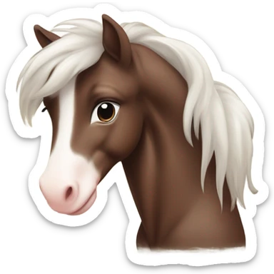 Gypsy vanna Foal Brown sticker