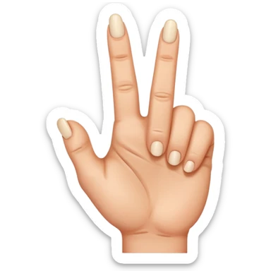 Middle finger  sticker