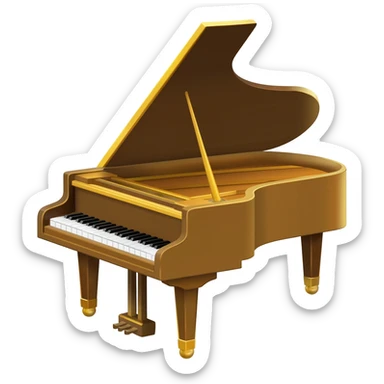 piano made in india sticker
