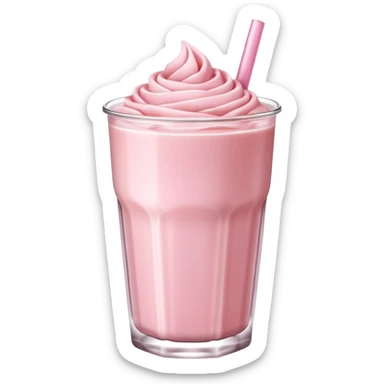 rose milk tea sticker