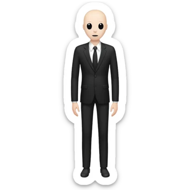 slenderman sticker