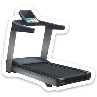Treadmill sticker
