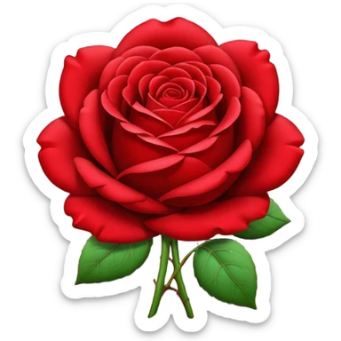 Bible rose sticker