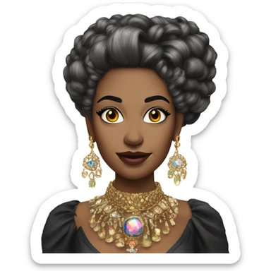 Too extra white lady sticker