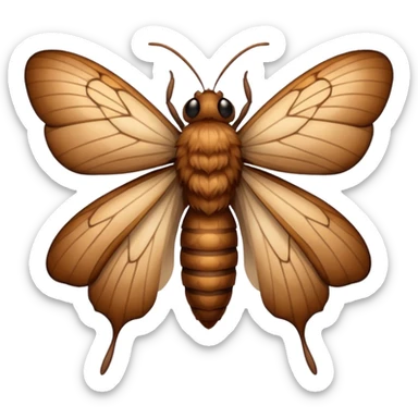 Moth arms  sticker