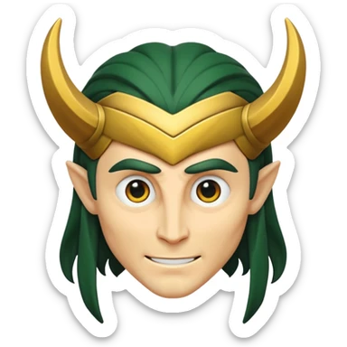 Odin'in oğlu Loki sticker