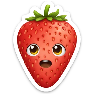 Strawberry  sticker
