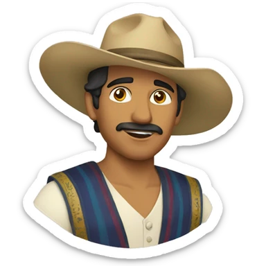 Llanero venezolano sticker