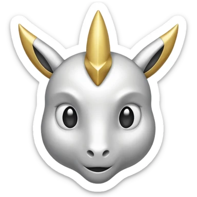 Make a emoji on the god Pokemon archeus sticker