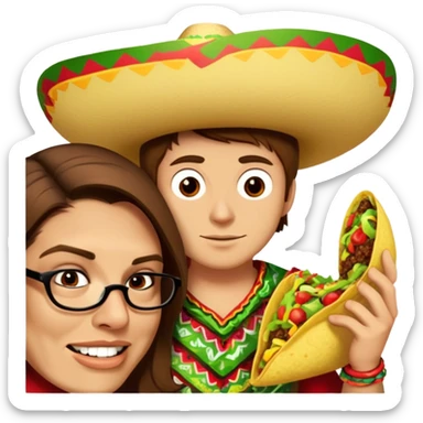 Taco Aficionado sticker