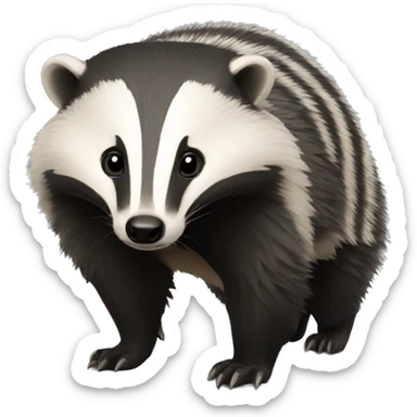 Badger sticker