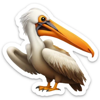 Pelican and Phoenix sticker