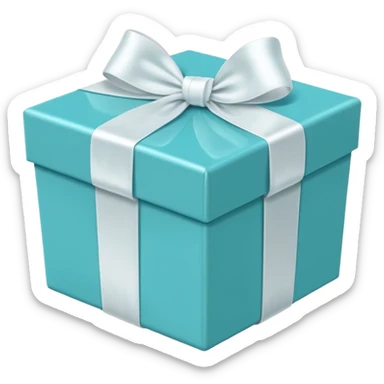 Tiffany packaging sticker