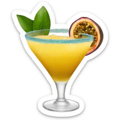 passion fruit margarita  sticker
