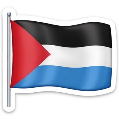 Southern Yemen flag sticker