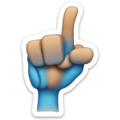 "thumbception" a thumbs up with multiple thumbs ups coming off of it, like a fractal sticker