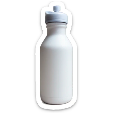 a cute muji water bottle sticker
