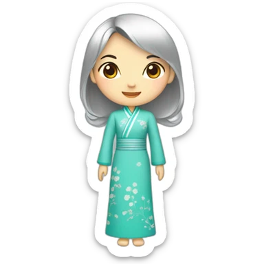 vietnamese-ao-dai sticker