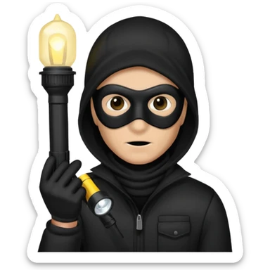 burglar  sticker