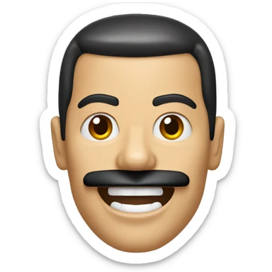 Freddie Mercury sticker