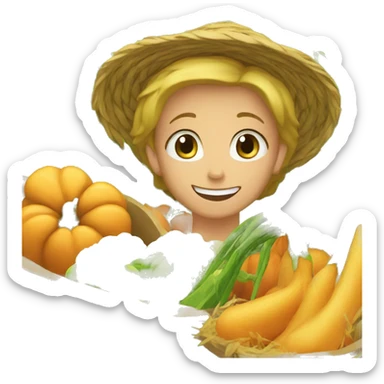 harvest sticker