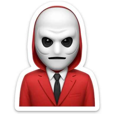 Shy guy from super Mario sticker