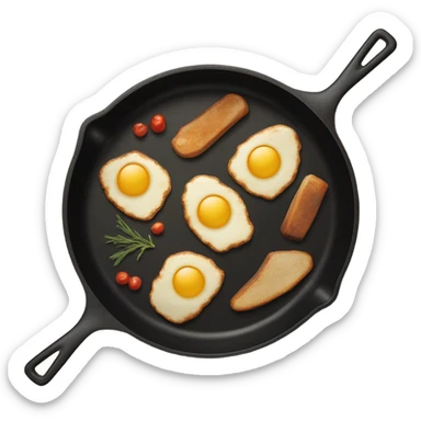 lodge skillet pan sticker