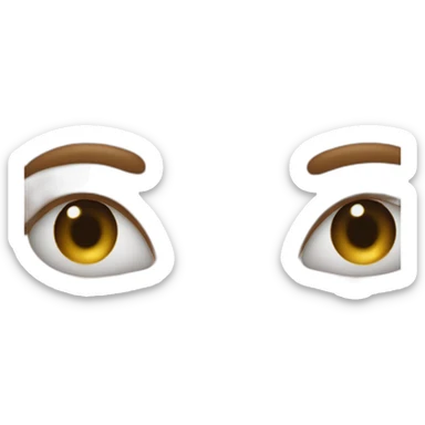 Friendly kiss sticker