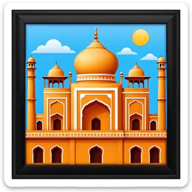 Delhi darbar sticker