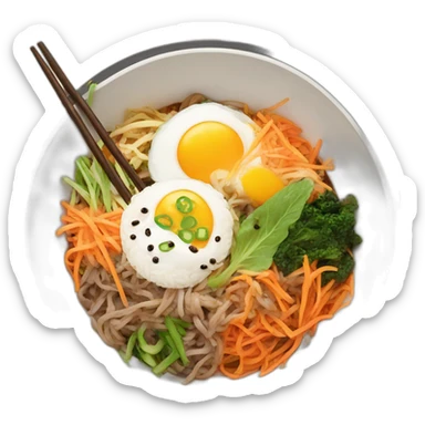 Bibimbap sticker