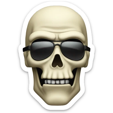 Vic Rattlehead from megadeth sticker
