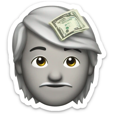 Imán atrayendo dinero sticker