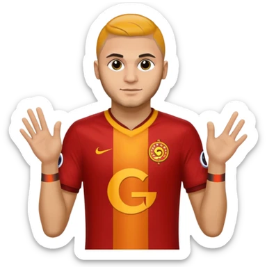 İcardi Galatasaray logolu emoji yap sticker