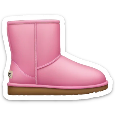 Pink uggs sticker