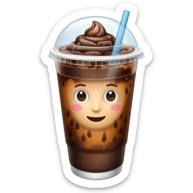 ice americano for to-go sticker
