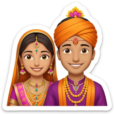  hindu marriage sticker