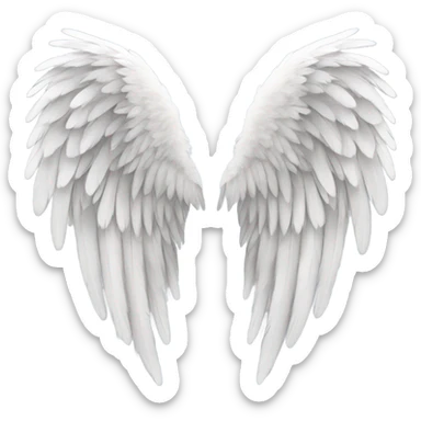 angel wings sticker