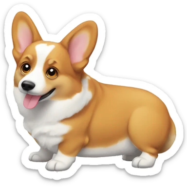 Corgi sticker