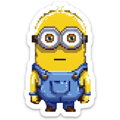 Minion Kevin sticker