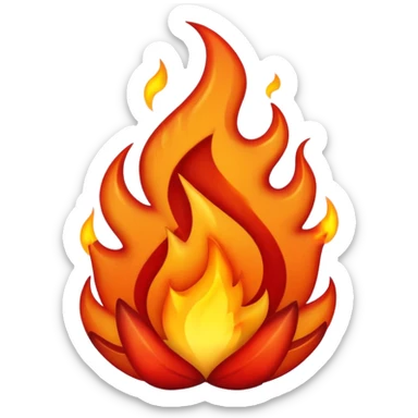 Can you make different Christmas fire emojis  sticker