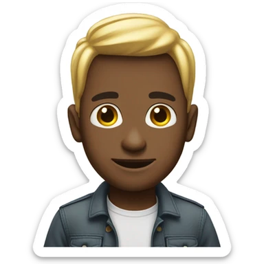 The emoji pop￼ sticker