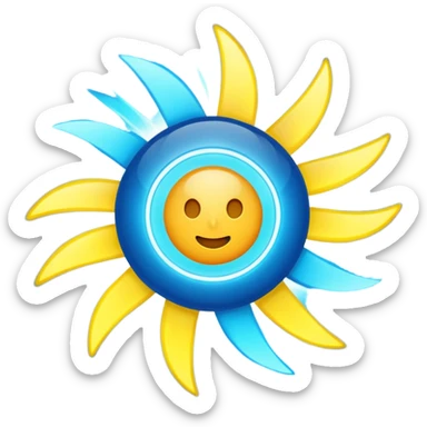 Energy attack  sticker