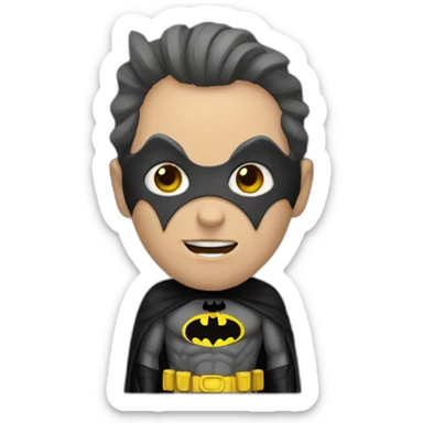 batman beggar sticker