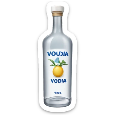 Vodka sticker